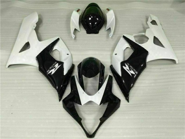 05-06 Weiß Schwarz Suzuki GSXR 1000 Motorrad Verkleidung 05-06 Weiß Schwarz Suzuki GSXR 1000 Motorrad Verkleidung
