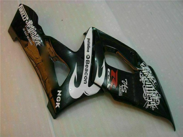 05-06 Weiß Schwarz Suzuki GSXR 1000 Motorrad Verkleidungen 05-06 Weiß Schwarz Suzuki GSXR 1000 Motorrad Verkleidungen