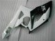 05-06 Weiß Schwarz Suzuki GSXR 1000 Motorrad Vollverkleidung