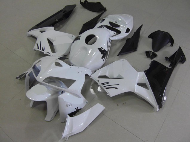 05-06 Weiß mit Besonders Aufkleber Honda CBR600RR Motorrad Verkleidung 05-06 Weiß mit Besonders Aufkleber Honda CBR600RR Motorrad Verkleidung