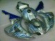 06-07 Blau Flamme Silber Honda CBR1000RR Motorrad Verkleidung 06-07 Blau Flamme Silber Honda CBR1000RR Motorrad Verkleidung