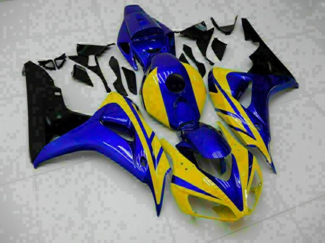06-07 Blau Gelb Honda CBR1000RR Motorrad Verkleidung 06-07 Blau Gelb Honda CBR1000RR Motorrad Verkleidung