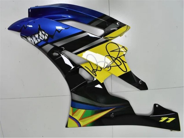 06-07 Blau Hai Yamaha YZF R6 Motorrad Verkleidung 06-07 Blau Hai Yamaha YZF R6 Motorrad Verkleidung