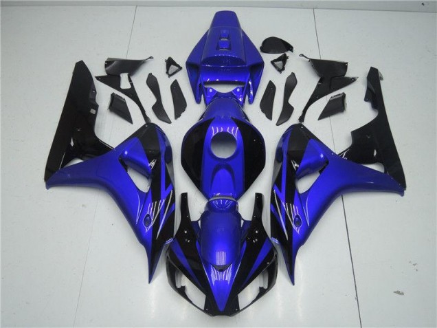 06-07 Blau Schwarz Honda CBR1000RR Motorrad Verkleidung 06-07 Blau Schwarz Honda CBR1000RR Motorrad Verkleidung