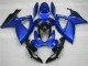 06-07 Blau Schwarz Suzuki GSXR 600/750 Motorrad Verkleidungen