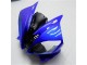 06-07 Blau Schwarz Yamaha YZF R6 Motorrad Vollverkleidung & Plastik 06-07 Blau Schwarz Yamaha YZF R6 Motorrad Vollverkleidung & Plastik