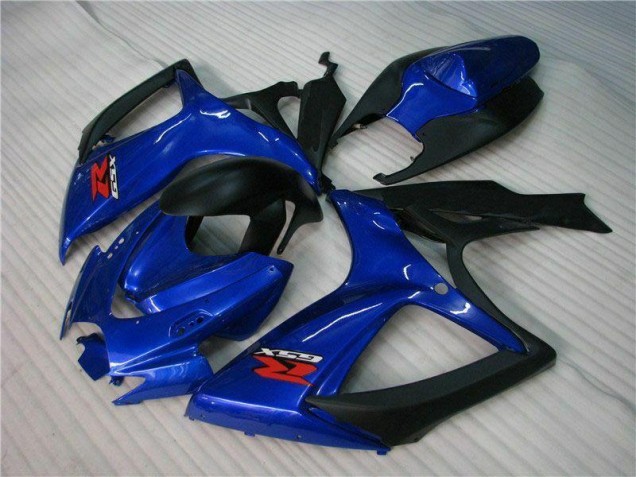 06-07 Blau Suzuki GSXR 600/750 Motor Vollverkleidung
