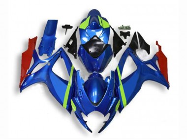 06-07 Blau Suzuki GSXR 600/750 Motorrad Vollverkleidung