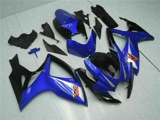 06-07 Blau Suzuki GSXR 600/750 Motorradverkleidung Plastik Kits 06-07 Blau Suzuki GSXR 600/750 Motorradverkleidung Plastik Kits