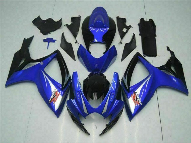06-07 Blau Suzuki GSXR 600/750 Motorradverkleidung Plastik Kits 06-07 Blau Suzuki GSXR 600/750 Motorradverkleidung Plastik Kits