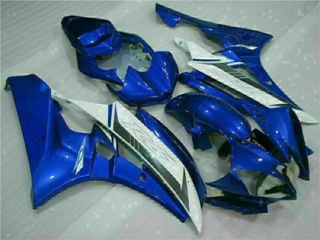 06-07 Blau Weiß Yamaha YZF R6 Motorrad Verkleidung 06-07 Blau Weiß Yamaha YZF R6 Motorrad Verkleidung