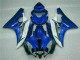 06-07 Blau Weiß Yamaha YZF R6 Motorrad Verkleidung 06-07 Blau Weiß Yamaha YZF R6 Motorrad Verkleidung