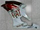 06-07 Braun Weiß Yamaha YZF R6 Motorrad Verkleidung
