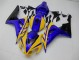 06-07 Gelb Blau Honda CBR1000RR Motorrad Verkleidung 06-07 Gelb Blau Honda CBR1000RR Motorrad Verkleidung