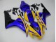 06-07 Gelb Blau Honda CBR1000RR Motorrad Verkleidung 06-07 Gelb Blau Honda CBR1000RR Motorrad Verkleidung