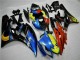 06-07 Gelb Blau Rot Yamaha YZF R6 Motorrad Verkleidung