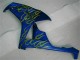 06-07 Gelb Flamme Blau Honda CBR1000RR Motorrad Verkleidung 06-07 Gelb Flamme Blau Honda CBR1000RR Motorrad Verkleidung