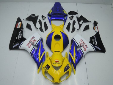 06-07 Gelb Nastro Honda CBR1000RR Motorrad Verkleidung