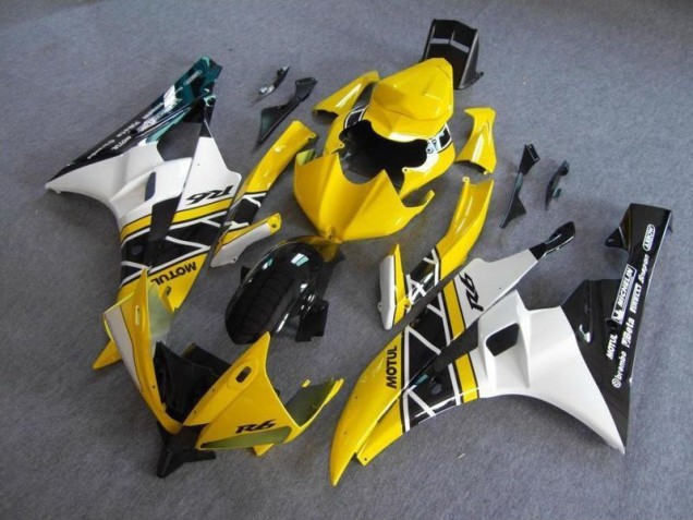 06-07 Gelb Schwarz Yamaha YZF R6 Motorrad Verkleidungen 06-07 Gelb Schwarz Yamaha YZF R6 Motorrad Verkleidungen