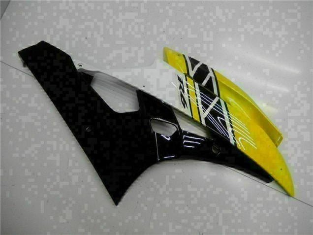06-07 Gelb Schwarz Yamaha YZF R6 Motorrad Vollverkleidung 06-07 Gelb Schwarz Yamaha YZF R6 Motorrad Vollverkleidung