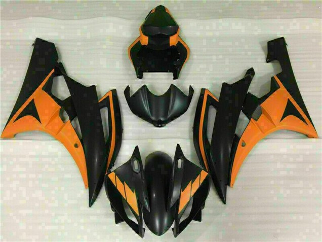 06-07 Gelb Yamaha YZF R6 Motorrad Verkleidung & Plastik 06-07 Gelb Yamaha YZF R6 Motorrad Verkleidung & Plastik