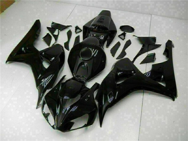 06-07 Glänzend Schwarz Honda CBR1000RR Motorrad Verkleidung 06-07 Glänzend Schwarz Honda CBR1000RR Motorrad Verkleidung