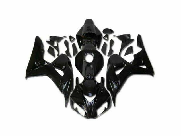 06-07 Glänzend Schwarz Honda CBR1000RR Motorrad Verkleidung 06-07 Glänzend Schwarz Honda CBR1000RR Motorrad Verkleidung