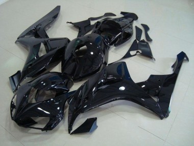 06-07 Glänzend Schwarz Honda CBR1000RR Motorrad Verkleidungen
