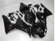 06-07 Glänzend Schwarz Honda CBR1000RR Motorrad Vollverkleidung 06-07 Glänzend Schwarz Honda CBR1000RR Motorrad Vollverkleidung