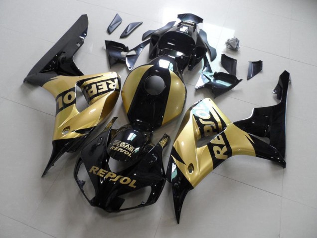 06-07 Gold Repsol Honda CBR1000RR Motorrad Verkleidung 06-07 Gold Repsol Honda CBR1000RR Motorrad Verkleidung