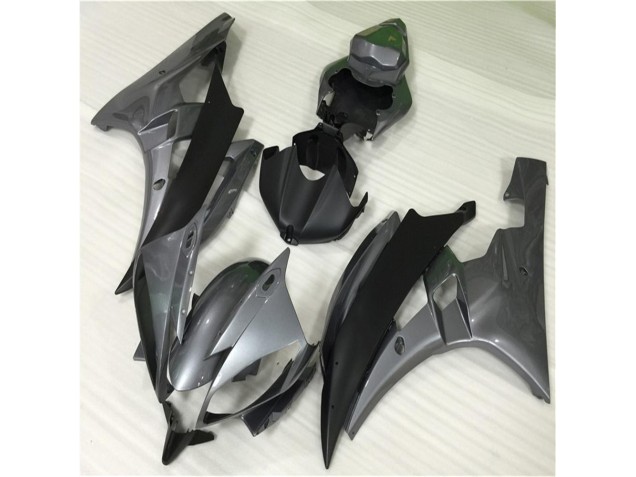 06-07 Grau Schwarz Yamaha YZF R6 Motorrad Verkleidungen