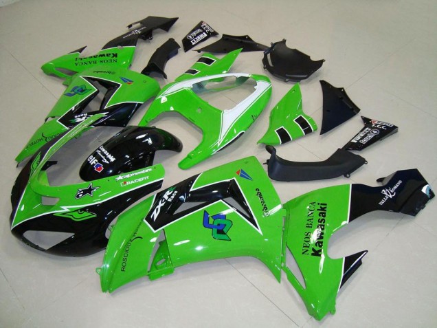 06-07 Grün Kawasaki ZX10R Motorrad Verkleidung 06-07 Grün Kawasaki ZX10R Motorrad Verkleidung