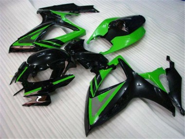 06-07 Grün Schwarz Suzuki GSXR 600/750 Motorrad Verkleidung
