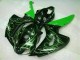 06-07 Grüne Flamme Schwarz Honda CBR1000RR Motorrad Verkleidung