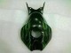 06-07 Grüne Flamme Schwarz Honda CBR1000RR Motorrad Verkleidung