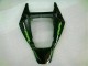 06-07 Grüne Flamme Schwarz Honda CBR1000RR Motorrad Verkleidung