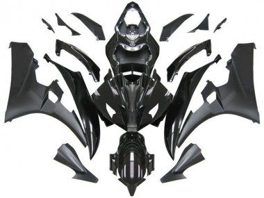 06-07 Kontrast Schwarz Yamaha YZF R6 Motorrad Verkleidung