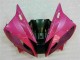 06-07 Lila Yamaha YZF R6 Motorrad Verkleidung