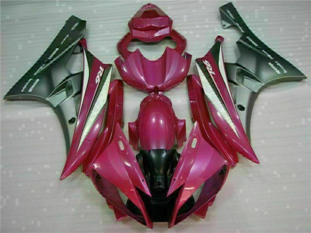 06-07 Lila Yamaha YZF R6 Motorrad Verkleidung