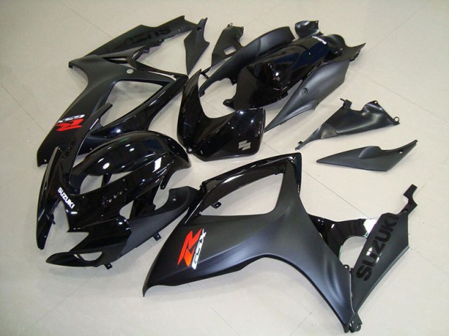 06-07 Matt Schwarz Suzuki GSXR 750 Motorrad Verkleidung 06-07 Matt Schwarz Suzuki GSXR 750 Motorrad Verkleidung