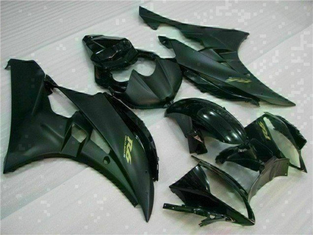 06-07 Matt Schwarz Yamaha YZF R6 Motorrad Verkleidung 06-07 Matt Schwarz Yamaha YZF R6 Motorrad Verkleidung
