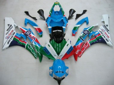 06-07 Mehrfarbig Yamaha YZF R6 Motorrad Verkleidung