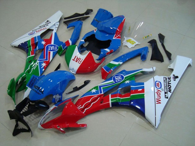 06-07 Motul Yamaha YZF R6 Motorrad Verkleidung 06-07 Motul Yamaha YZF R6 Motorrad Verkleidung