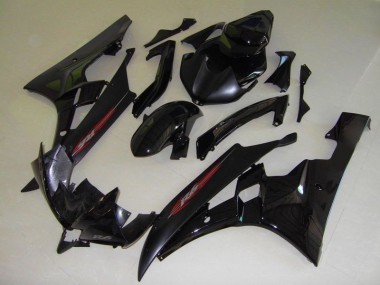 06-07 OEM Stil Schwarz Yamaha YZF R6 Motorrad Verkleidung