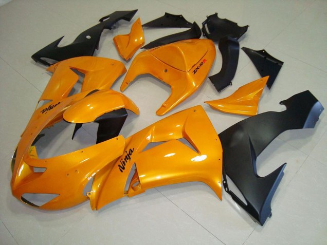 06-07 Orange Kawasaki ZX10R Motorrad Verkleidung 06-07 Orange Kawasaki ZX10R Motorrad Verkleidung