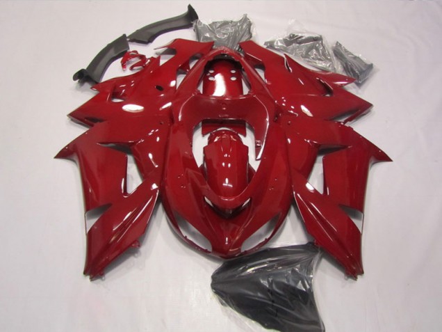 06-07 Rot Kawasaki ZX10R Motorrad Verkleidungen 06-07 Rot Kawasaki ZX10R Motorrad Verkleidungen