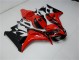 06-07 Rot Schwarz Honda CBR1000RR Motorrad Verkleidung