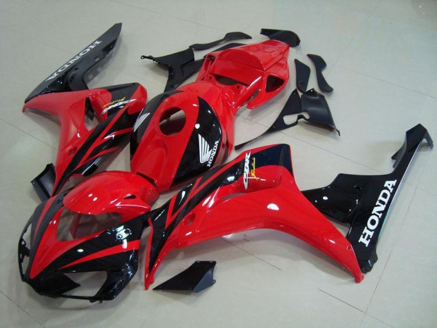 06-07 Rot Schwarz Honda CBR1000RR Motorrad Vollverkleidung