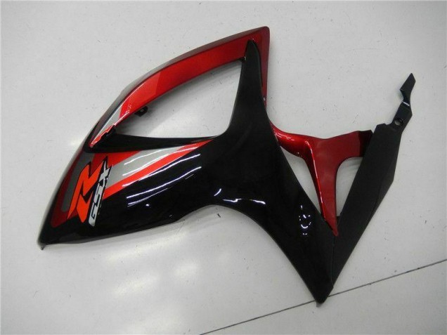 06-07 Rot Schwarz Suzuki GSXR 600/750 Motorrad Verkleidung & Plastik