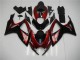 06-07 Rot Schwarz Suzuki GSXR 600/750 Motorrad Verkleidung & Plastik